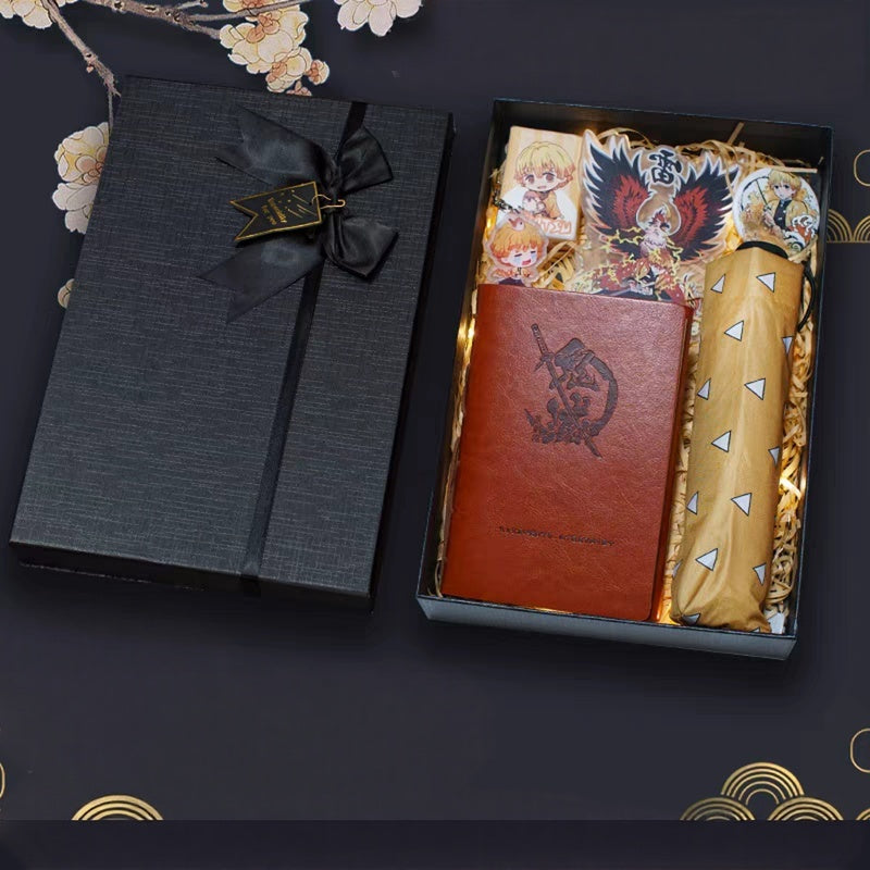Demon Slayer Gift Box: Notebook & Anime Umbrella – For Fans Who Live the Fandom!