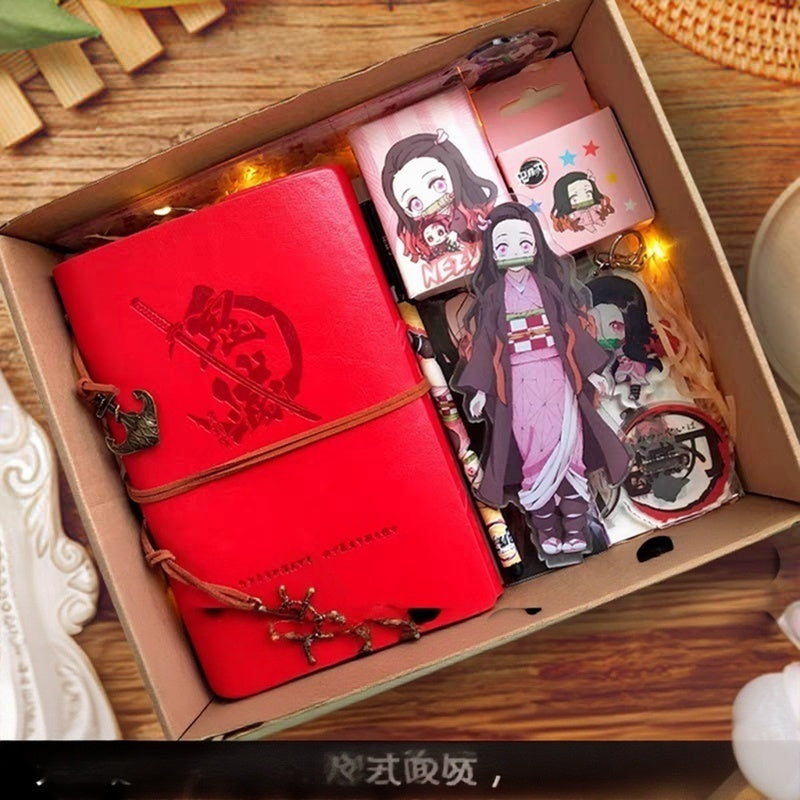 Demon Slayer Gift Box: Notebook & Anime Umbrella – For Fans Who Live the Fandom!