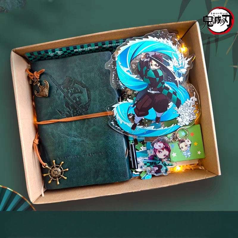 Demon Slayer Gift Box: Notebook & Anime Umbrella – For Fans Who Live the Fandom!