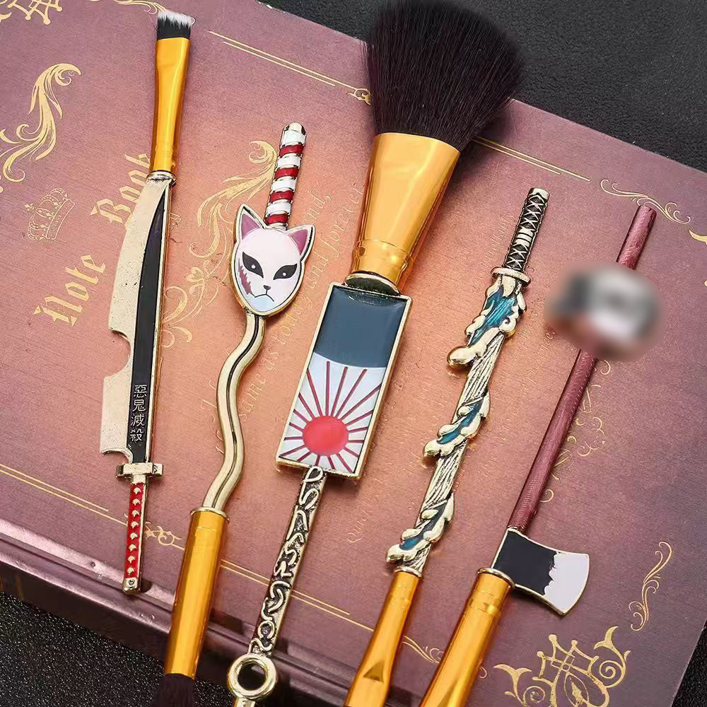 Demon Slayer Tanjirou/Nezuko Exquisite Makeup Pen - Fine Strokes, Multi-Color, for Eyeliner/Lip Line
