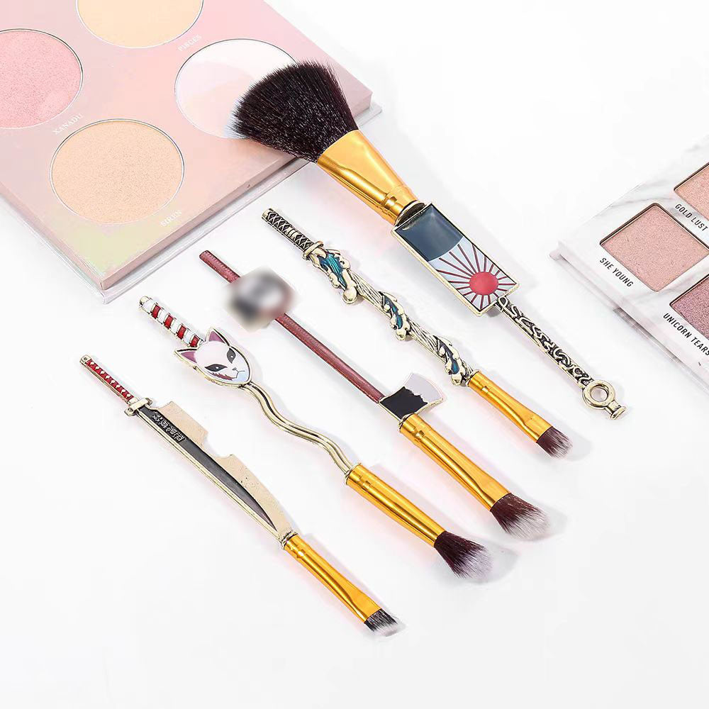 Demon Slayer Tanjirou/Nezuko Exquisite Makeup Pen - Fine Strokes, Multi-Color, for Eyeliner/Lip Line
