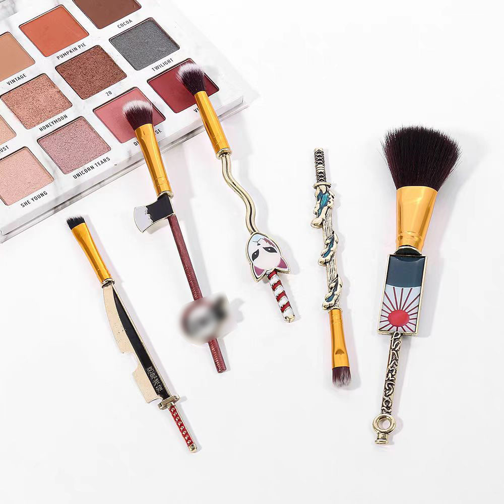 Demon Slayer Tanjirou/Nezuko Exquisite Makeup Pen - Fine Strokes, Multi-Color, for Eyeliner/Lip Line