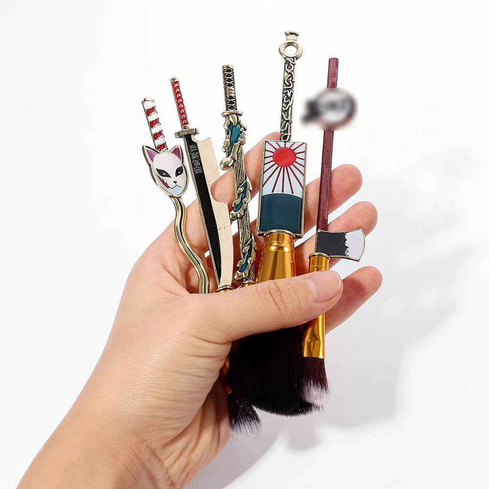 Demon Slayer Tanjirou/Nezuko Exquisite Makeup Pen - Fine Strokes, Multi-Color, for Eyeliner/Lip Line