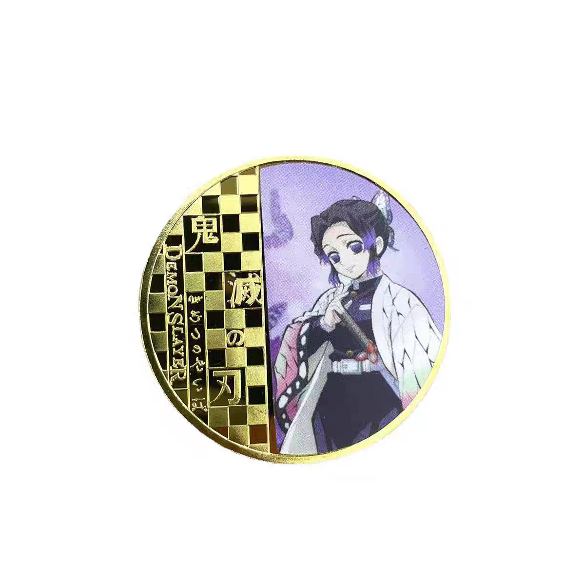 Demon Slayerr Tanjirou 24K Gold Plated Official Bank Coins - Limited Edition Commemorative Collection