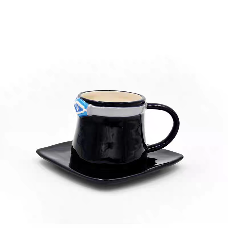 Luffy/Ace/Sabo Straw Hat Cup - Cute Anime Logo Design, Fun Cartoon Tableware