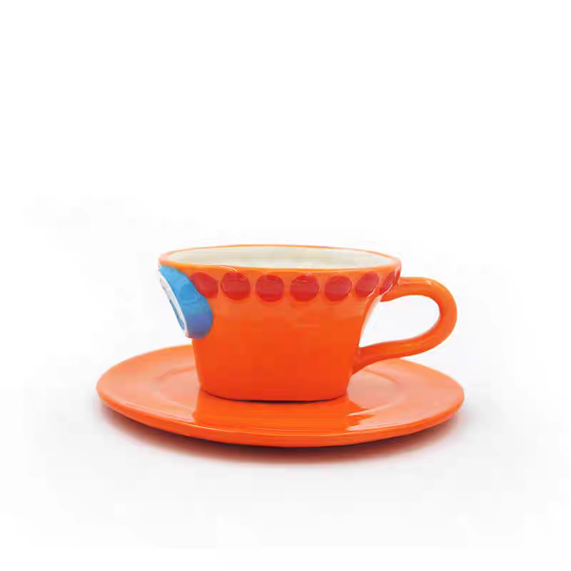 Luffy/Ace/Sabo Straw Hat Cup - Cute Anime Logo Design, Fun Cartoon Tableware