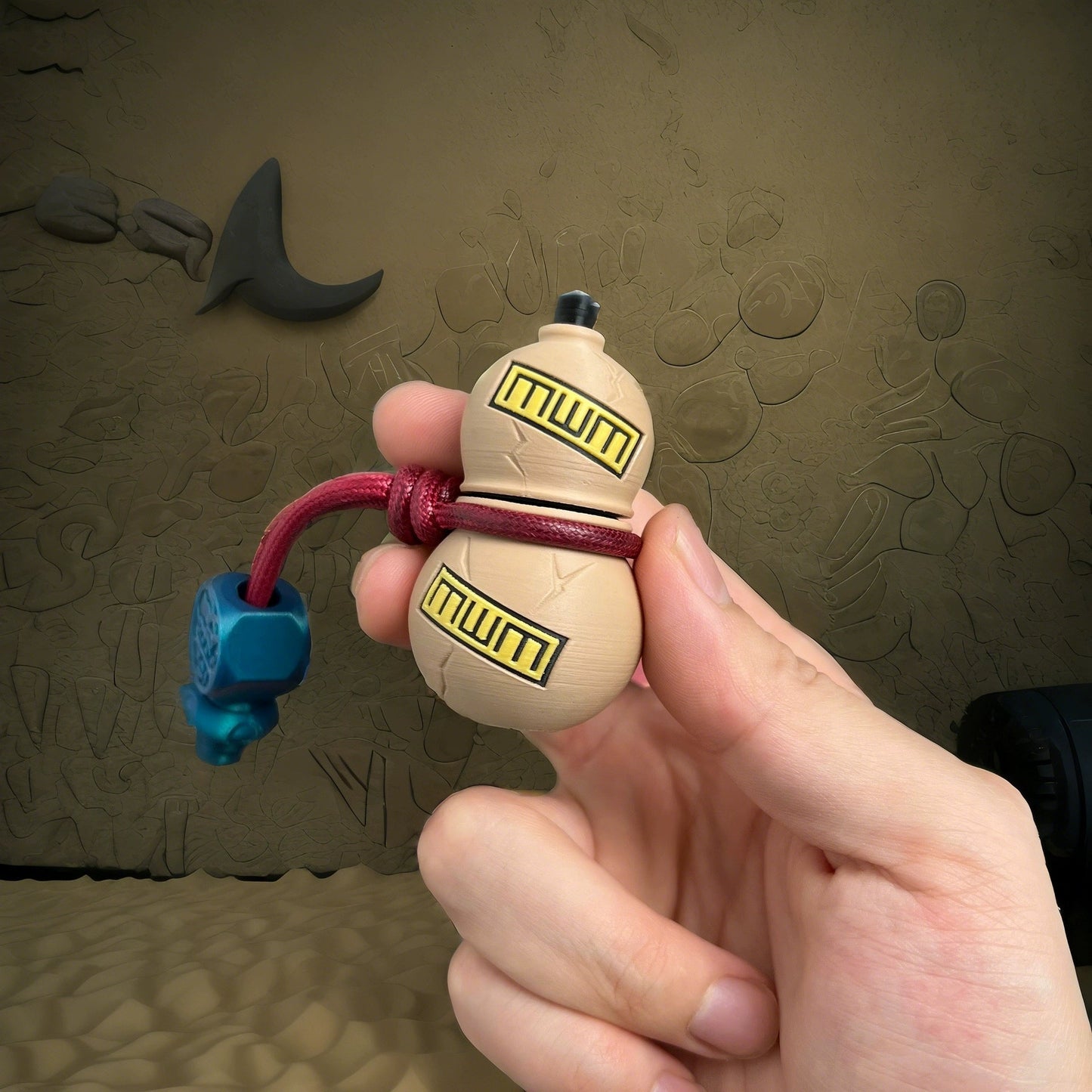 Naruto Itachi/Obito/Gaara EDC Push Cards - Ninja-Inspired Stress Relief Fidget Toys