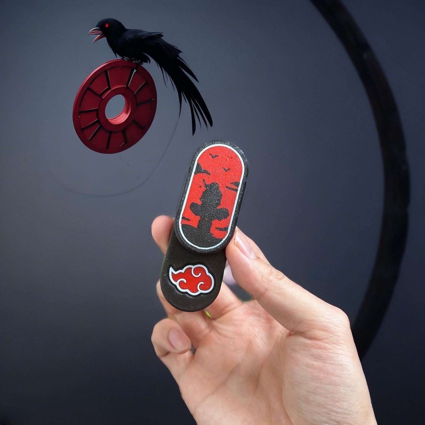 Naruto Itachi/Obito/Gaara EDC Push Cards - Ninja-Inspired Stress Relief physical object
