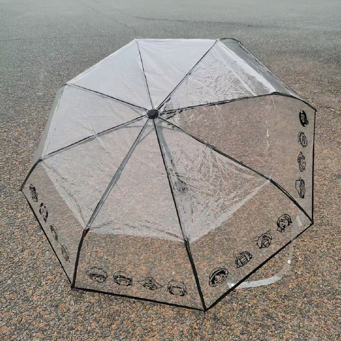One Piece Luffy/Zoro Transparent Umbrella physical object