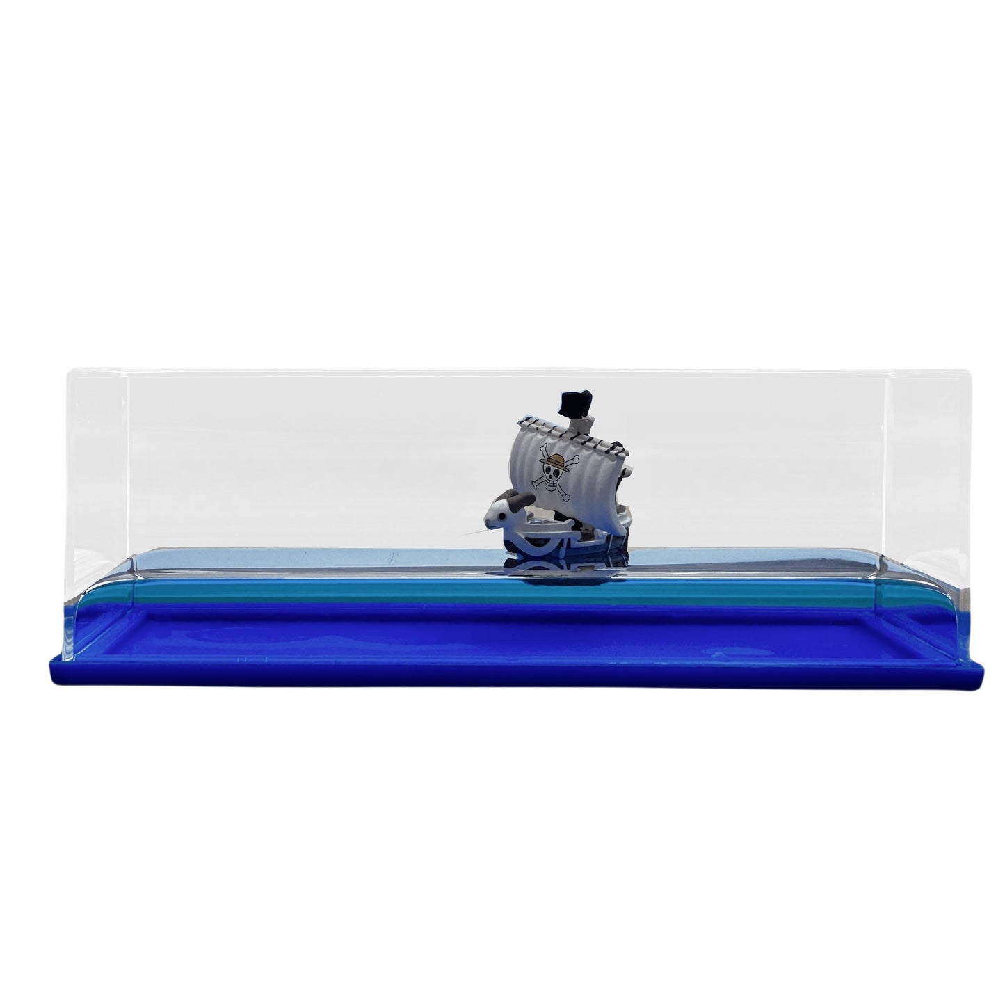 One Piece Merry_A Fluid Drift Bottle - Animated Desktop Decor, Office/Home Ornament