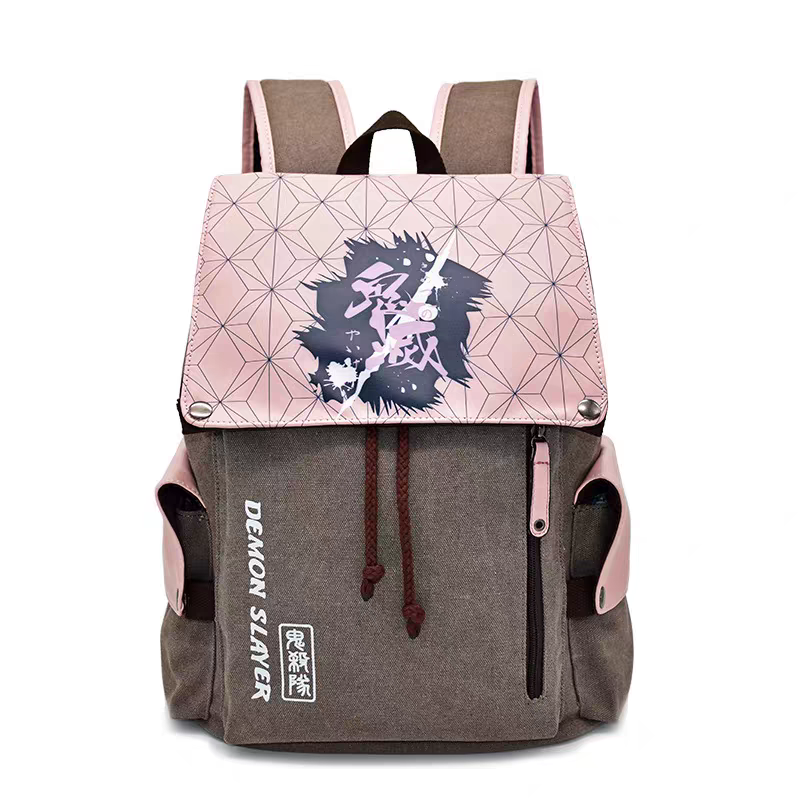 Anime Oversized Sturdy Backpack - Large Capacity, One Piece/Naruto/Demon Slayer/Attack on Titan/Tokyo Ghoul Merch, for School, Travel, Work