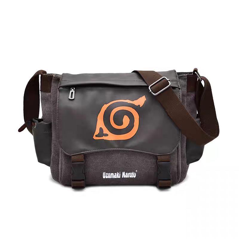 Oversized Sturdy Sling Bag - Large Capacity Anime Merch, for School/Travel/Work