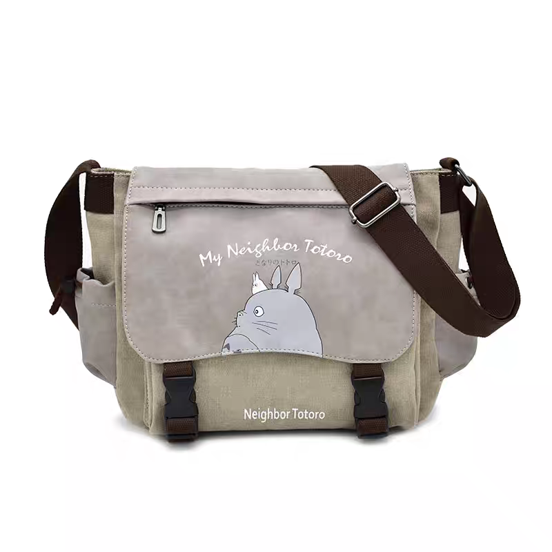 Oversized Sturdy Sling Bag - Large Capacity Anime Merch, for School/Travel/Work