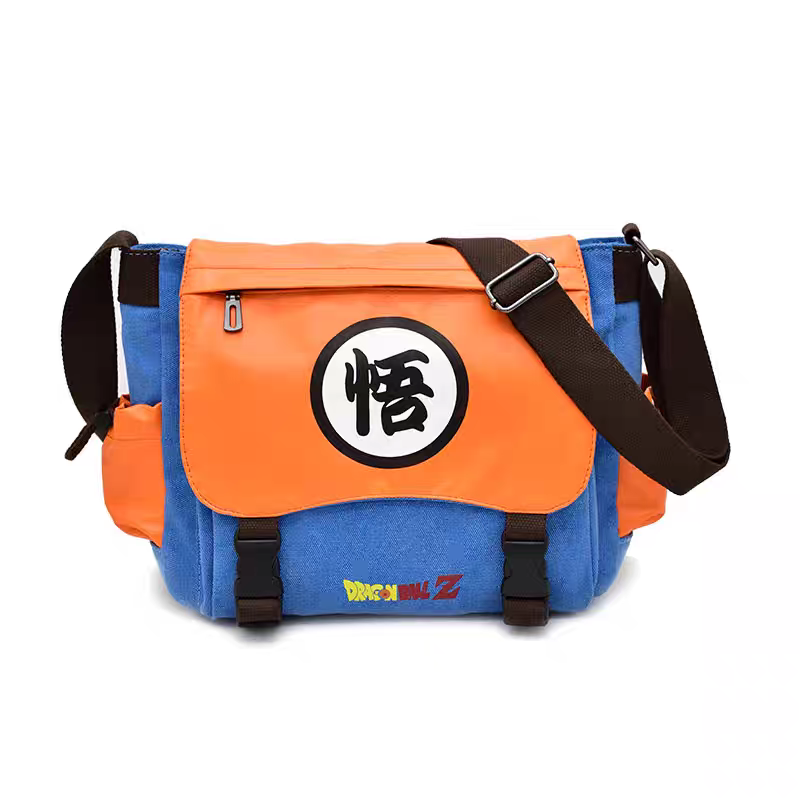 Oversized Sturdy Sling Bag - Large Capacity Anime Merch, for School/Travel/Work
