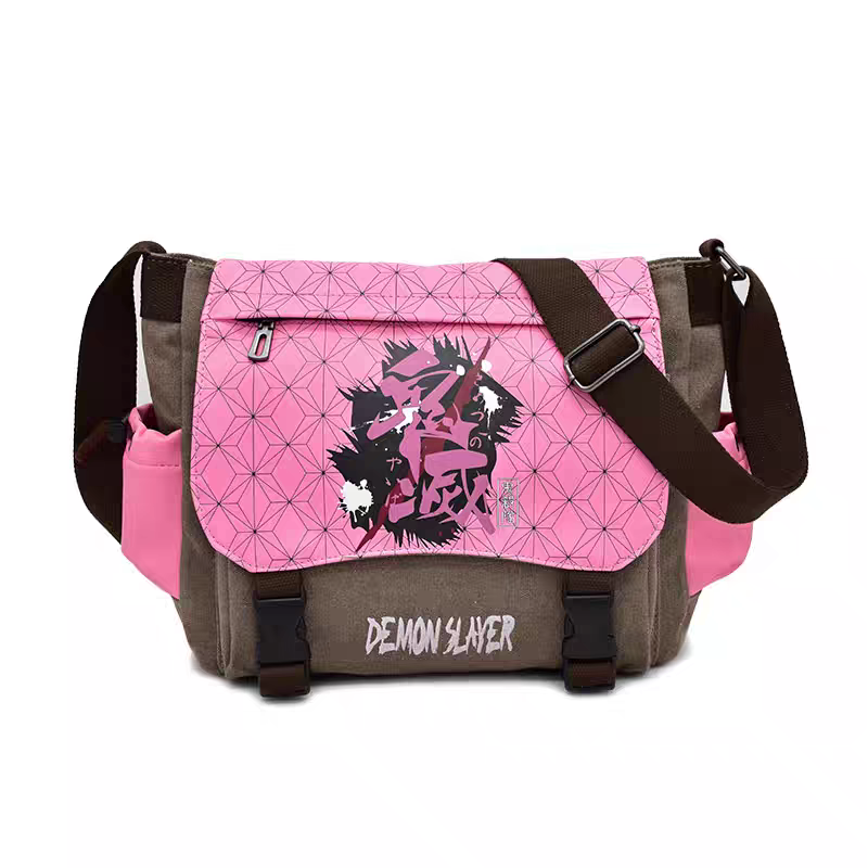Oversized Sturdy Sling Bag - Large Capacity Anime Merch, for School/Travel/Work