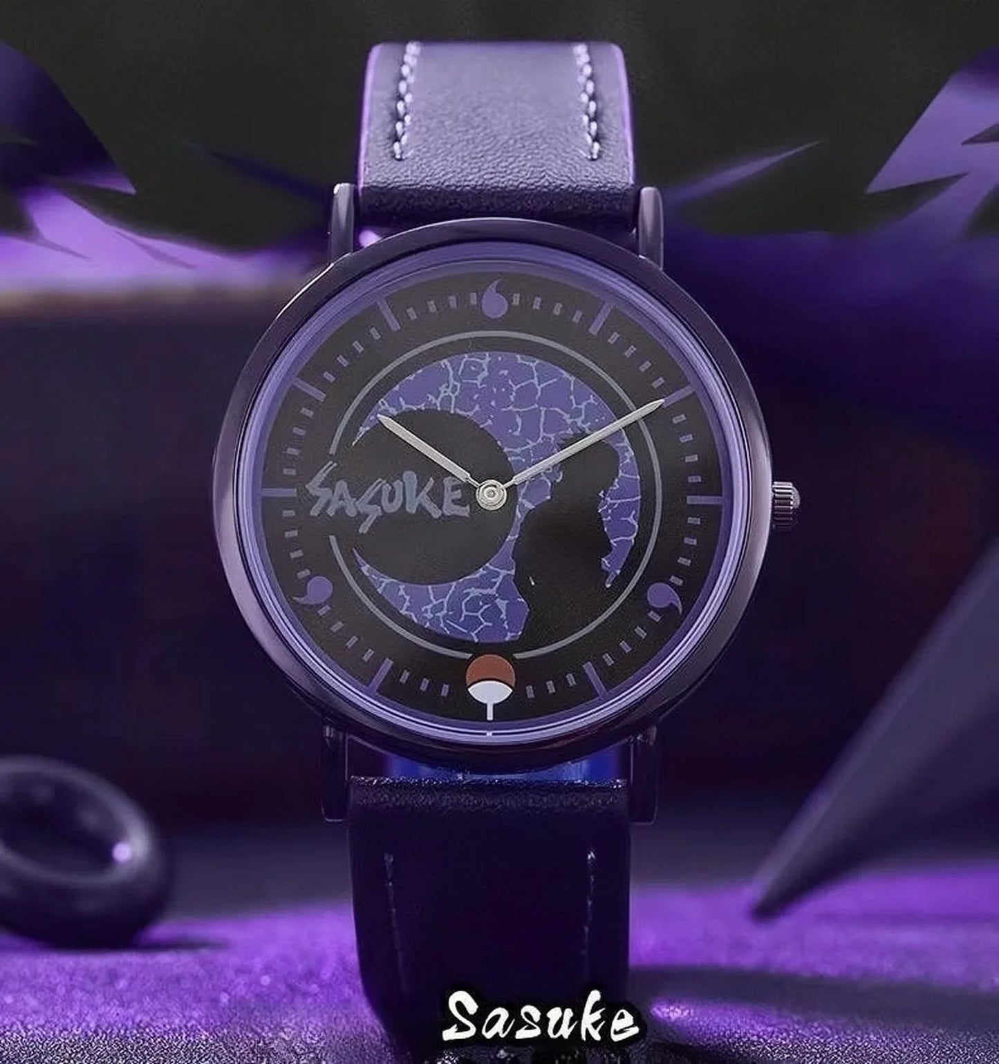 Sasuke/Kakashi/Itachi Quartz Watch - 30M Waterproof, Unisex, Anime Dial, Casual Daily Wear