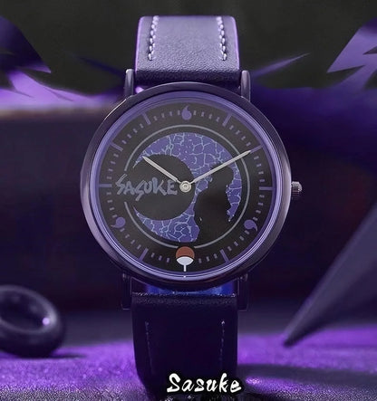 Sasuke/Kakashi/Itachi Quartz Watch - 30M Waterproof, Unisex, Anime Dial, Casual Daily Wear