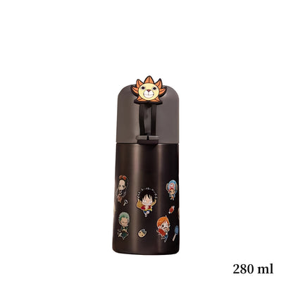 Luffy/Zoro Stainless Steel Thermos - Heat-Resistant, Durable Insulated Travel Mug