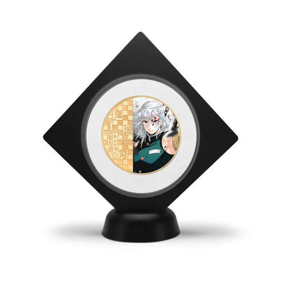 Demon Slayerr Tanjirou 24K Gold Plated Official Bank Coins - Limited Edition Commemorative Collection