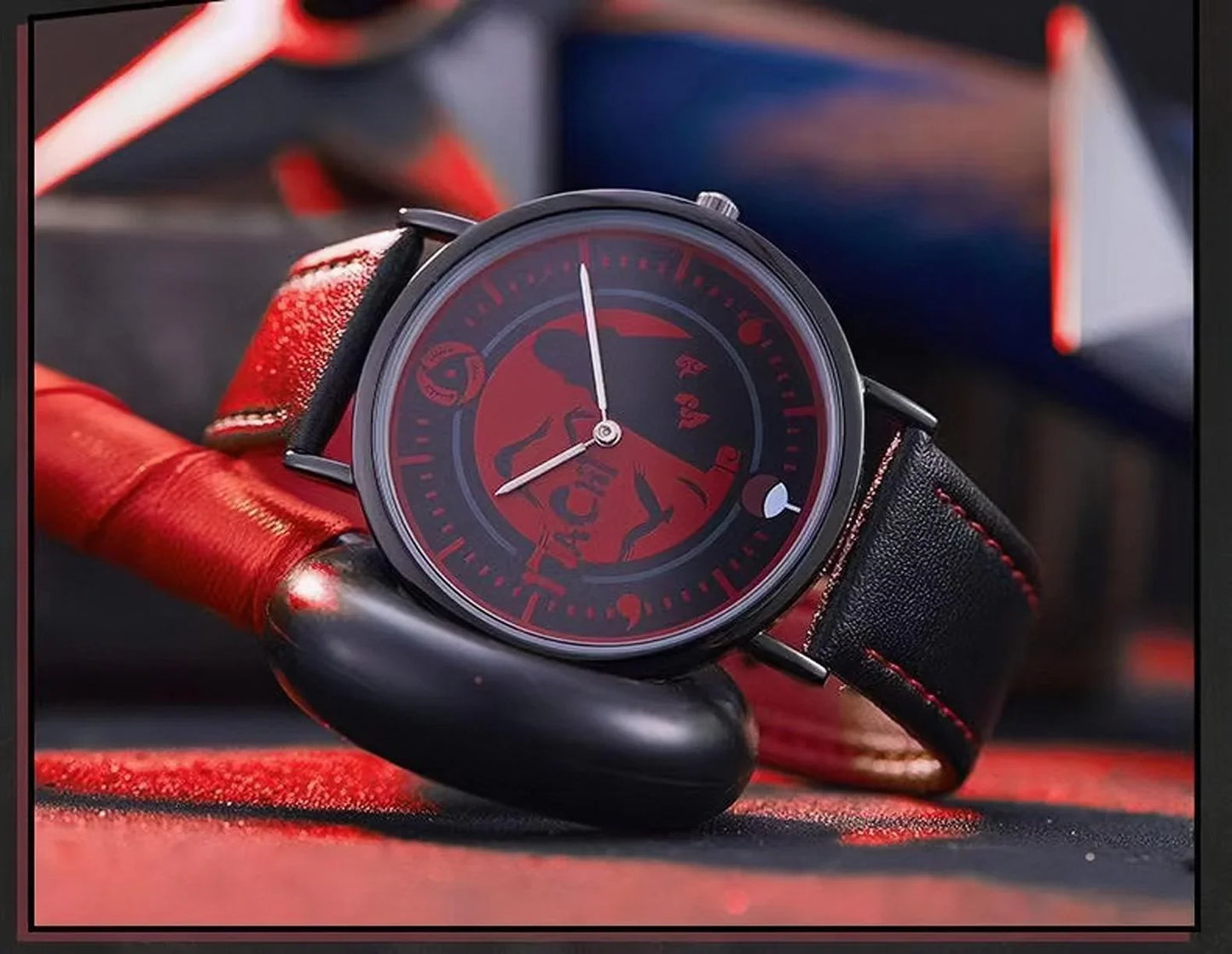 Sasuke/Kakashi/Itachi Quartz Watch - 30M Waterproof, Unisex, Anime Dial, Casual Daily Wear