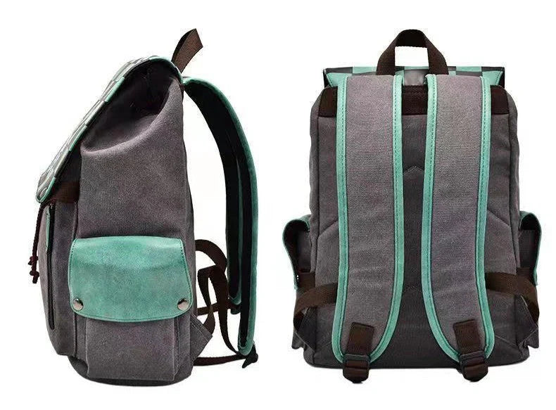 Demon Slayerr Tanjirou/Nezuko/Zenitsu/Giyuu Sturdy Oversized Backpack - High - Capacity Anime Travel Bag