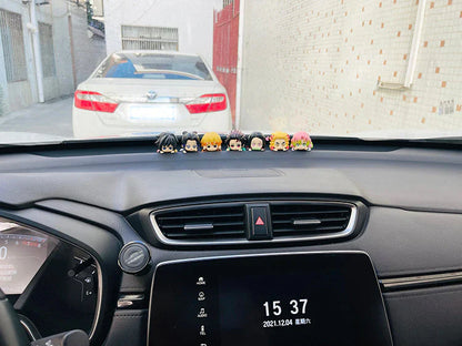 Demon Slayerr Kamado Tanjirou 3 - Pose Car Dashboard Figures - Sitting/Sleeping/Standing Anime Decor