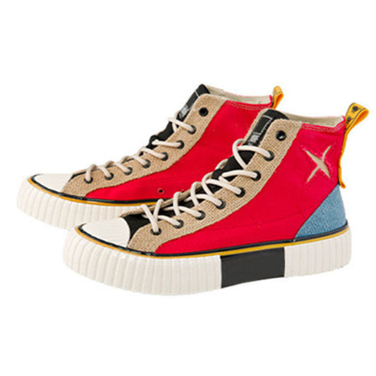 One Piecee Luffy Stylish Canvas Shoes - Comfortable Breathable Anime Footwear
