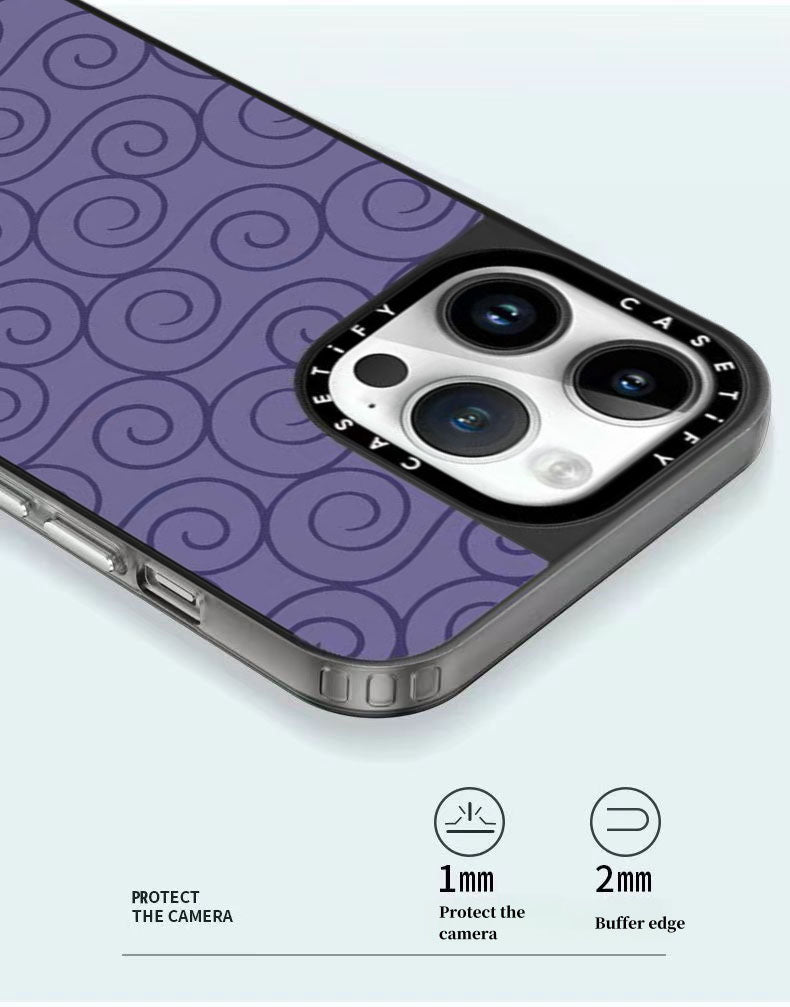 [Magnetic  Accessory]One Piecee Demon Fruit Round Magnetic Phone Grip Stand - 360° Rotating Holder for iPhone, Anti - Slip Hand Grip