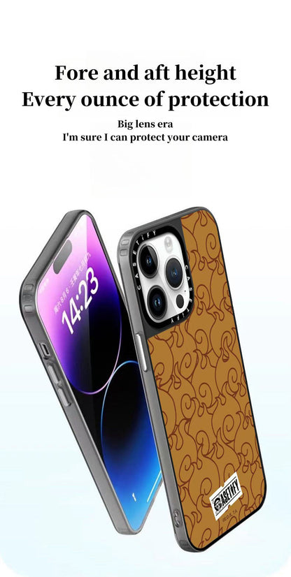 [Magnetic  Accessory]One Piecee Demon Fruit Round Magnetic Phone Grip Stand - 360° Rotating Holder for iPhone, Anti - Slip Hand Grip