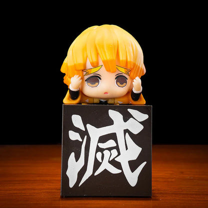 Demon Slayerr Kamado Tanjirou 3 - Pose Car Dashboard Figures - Sitting/Sleeping/Standing Anime Decor