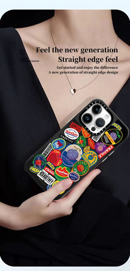 [Magnetic  Accessory]One Piecee Demon Fruit Round Magnetic Phone Grip Stand - 360° Rotating Holder for iPhone, Anti - Slip Hand Grip