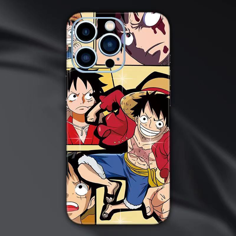 Customizable！ iPhone Skin Sticker - Beautiful Anime Pattern Decal