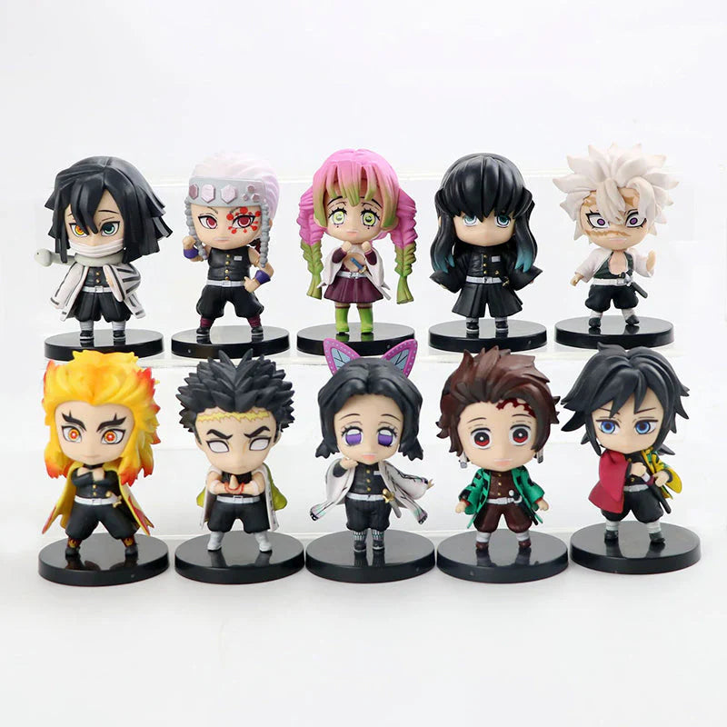 Demon Slayerr Kamado Tanjirou 3 - Pose Car Dashboard Figures - Sitting/Sleeping/Standing Anime Decor