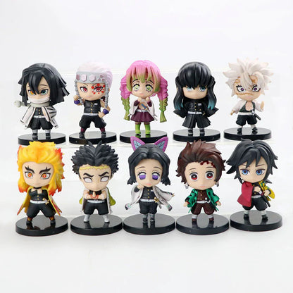 Demon Slayerr Kamado Tanjirou 3 - Pose Car Dashboard Figures - Sitting/Sleeping/Standing Anime Decor