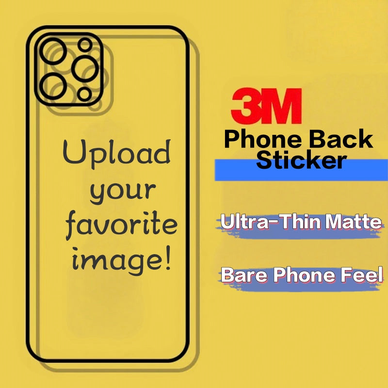 Customizable！ iPhone Skin Sticker - Beautiful Anime Pattern Decal