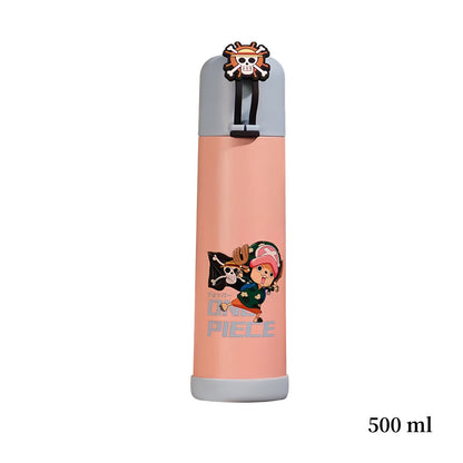 Luffy/Zoro Stainless Steel Thermos - Heat-Resistant, Durable Insulated Travel Mug