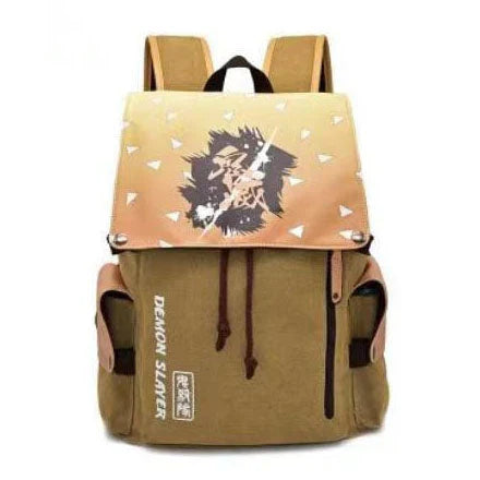 Demon Slayerr Tanjirou/Nezuko/Zenitsu/Giyuu Sturdy Oversized Backpack - High - Capacity Anime Travel Bag