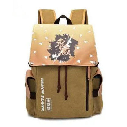 Demon Slayerr Tanjirou/Nezuko/Zenitsu/Giyuu Sturdy Oversized Backpack - High - Capacity Anime Travel Bag