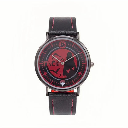 Sasuke/Kakashi/Itachi Quartz Watch - 30M Waterproof, Unisex, Anime Dial, Casual Daily Wear