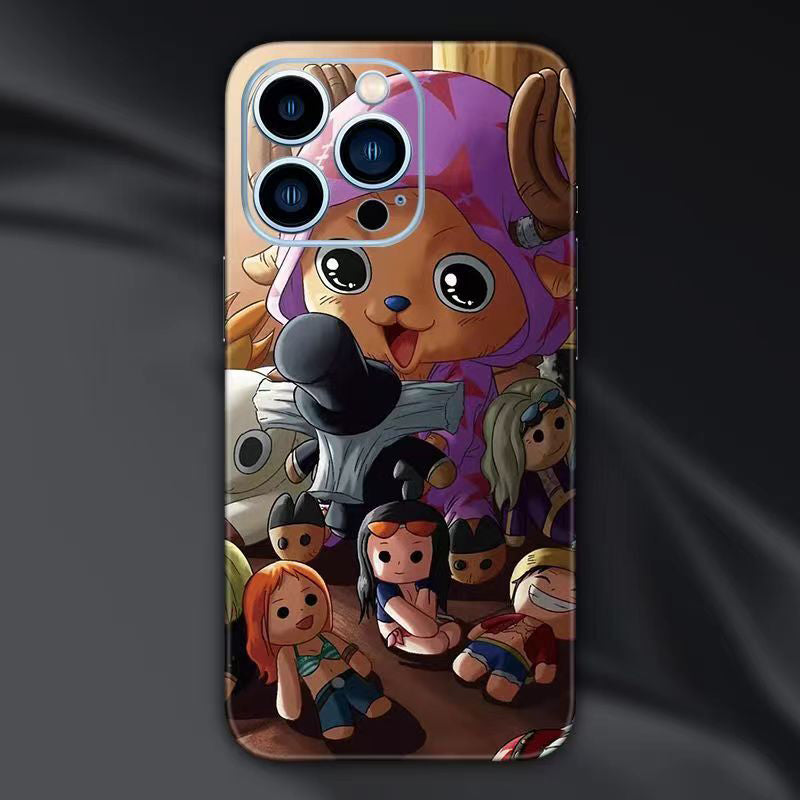 Customizable！ iPhone Skin Sticker - Beautiful Anime Pattern Decal