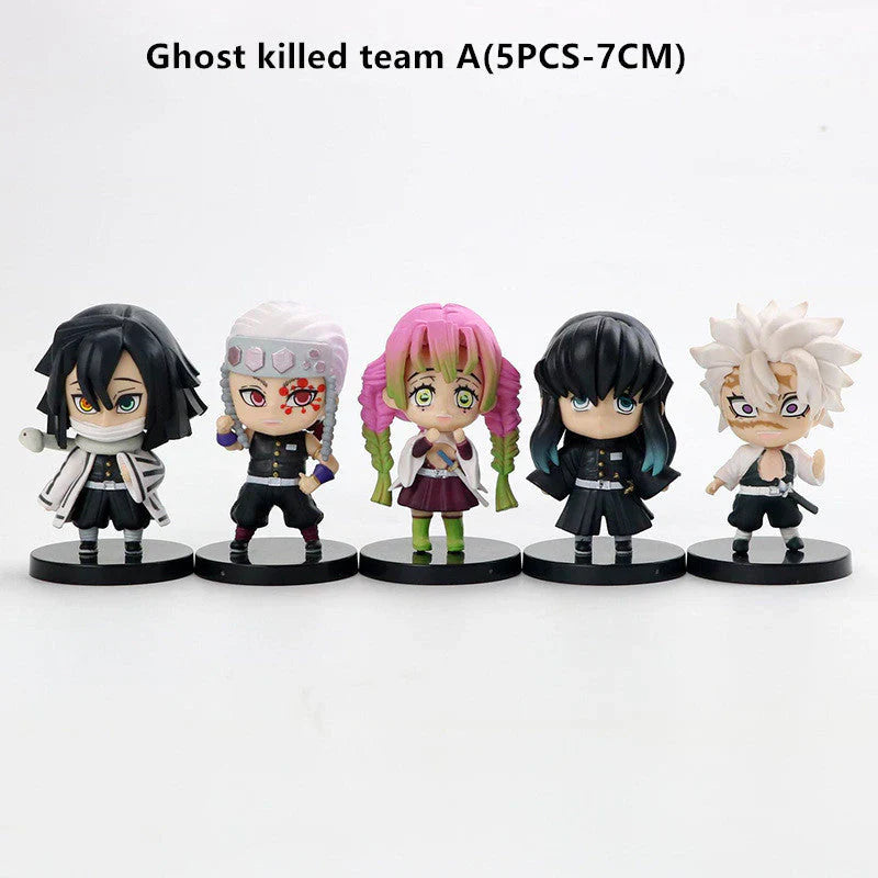 Demon Slayerr Kamado Tanjirou 3 - Pose Car Dashboard Figures - Sitting/Sleeping/Standing Anime Decor