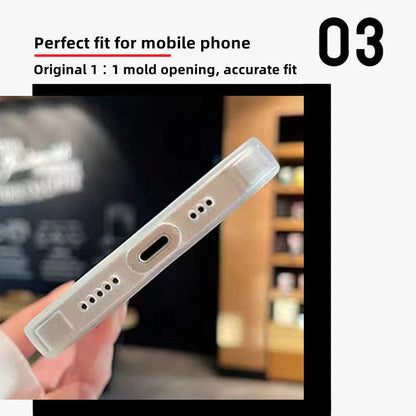 Demon Slayerr Transparent Silicone Case - Muichirou/Mitsuri Design, Shockproof & Scratch - Resistant for iPhone