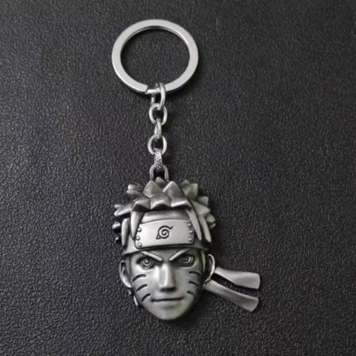 Narutoo Sharingan Rotatable Keychain - Spinning Eye Design Accessory with Detachable Charm