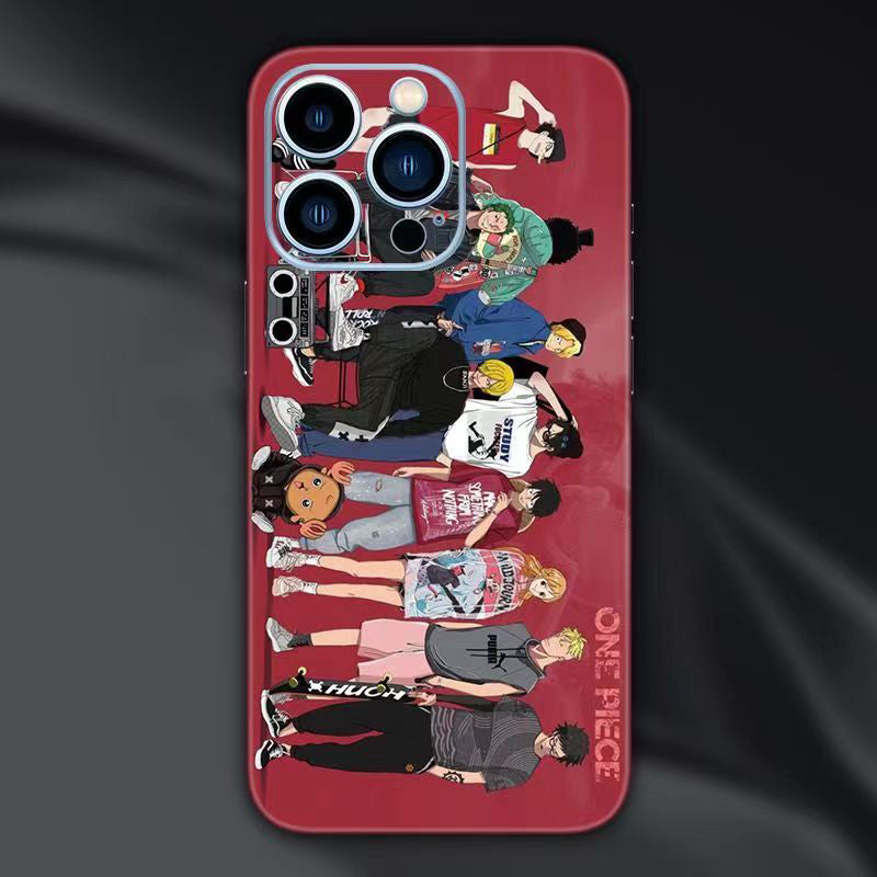 Customizable！ iPhone Skin Sticker - Beautiful Anime Pattern Decal