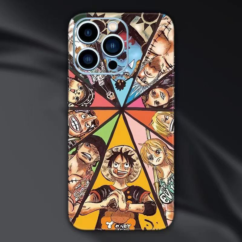 Customizable！ iPhone Skin Sticker - Beautiful Anime Pattern Decal
