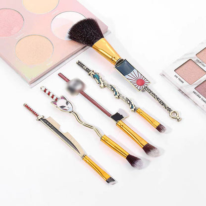 Demon Slayer Tanjirou/Nezuko Exquisite Makeup Pen - Fine Strokes, Multi-Color, for Eyeliner/Lip Line