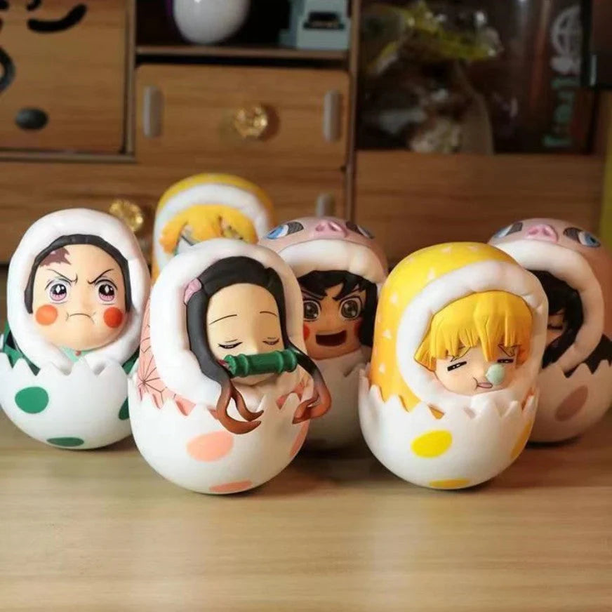 Demon Slayerr Tanjirou/Nezuko/Zenitsu/Inosuke Tumbler Fidget Toys - Stress Relief Decompression Gifts
