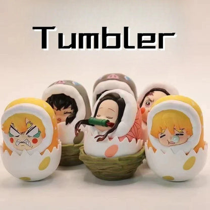 Demon Slayerr Tanjirou/Nezuko/Zenitsu/Inosuke Tumbler Fidget Toys - Stress Relief Decompression Gifts