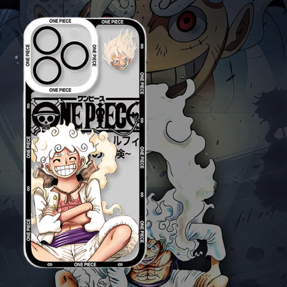 [New]Luffy/Zoro iPhone silicone crash-resistant phone case