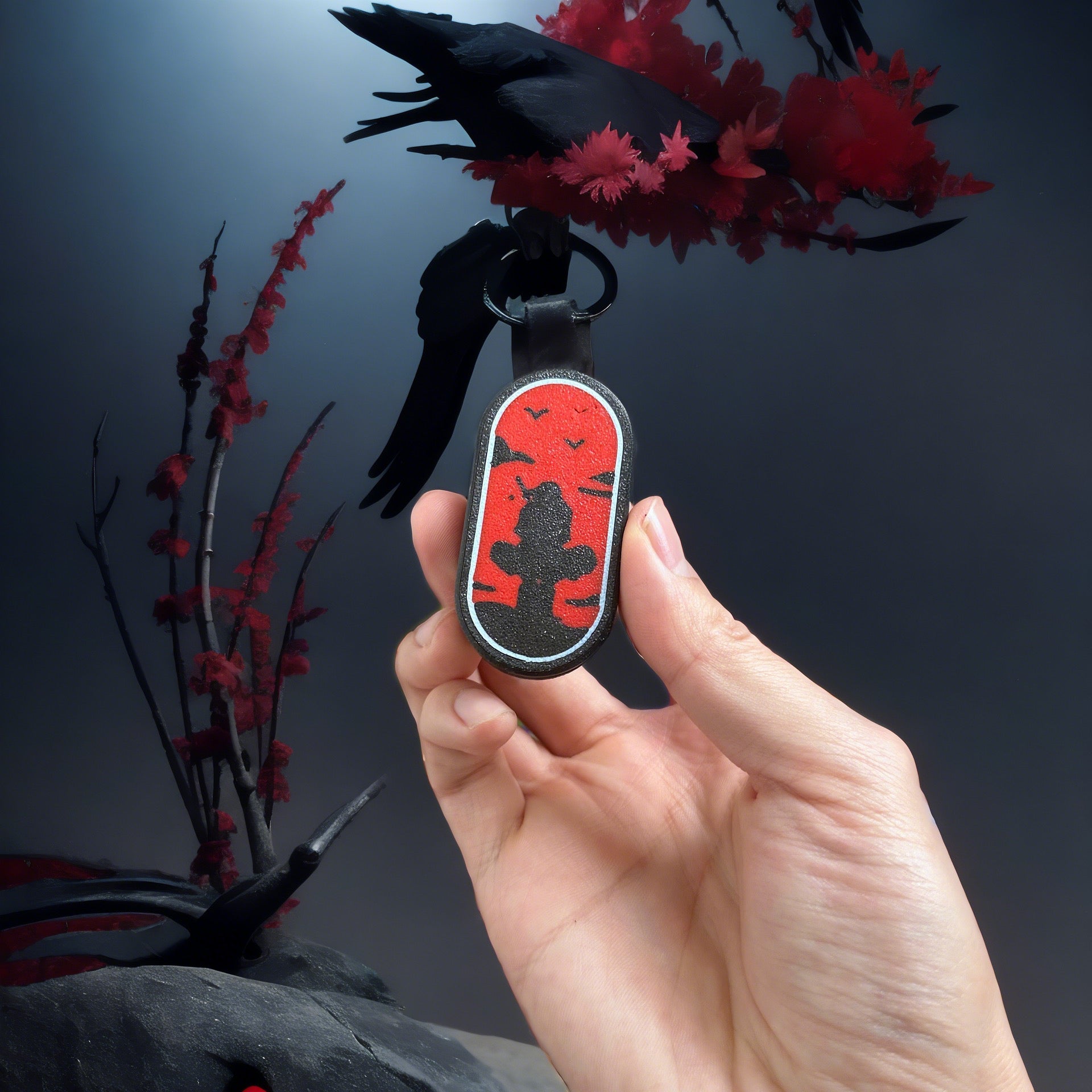 Naruto Itachi/Obito/Gaara EDC Push Cards - Ninja-Inspired Stress Relief Fidget Toys 